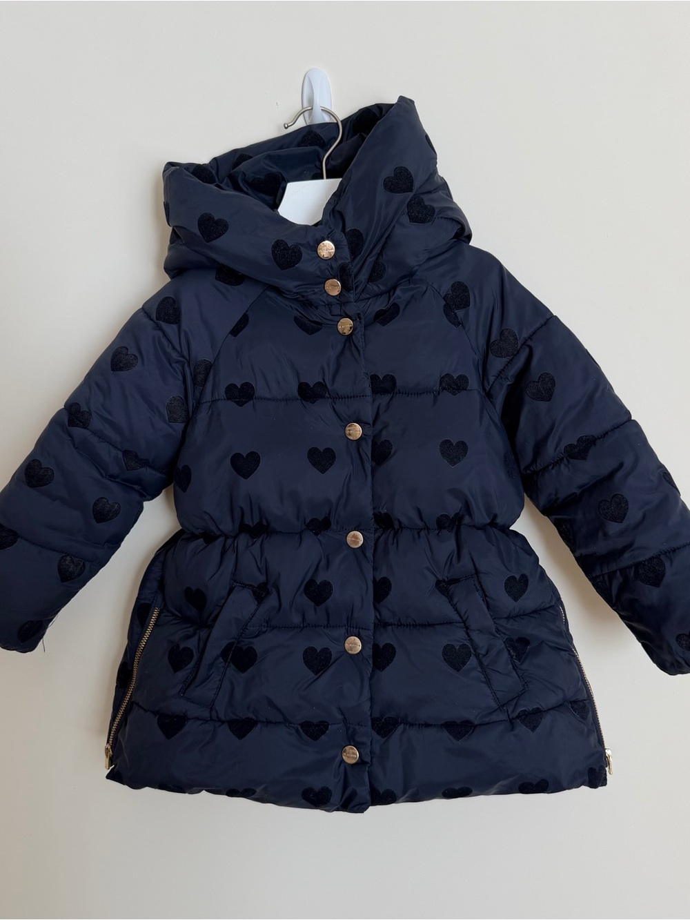 Jacadi Girls Winter Puffer Coat - 4Y